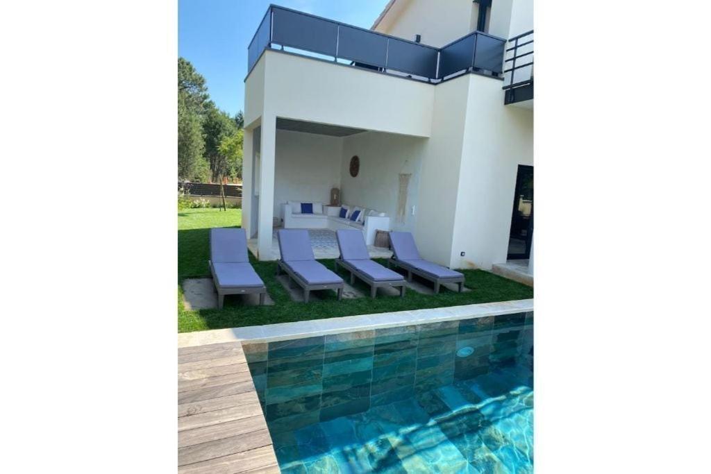 La Villa Des Trois Pins Andernos-les-Bains Buitenkant foto