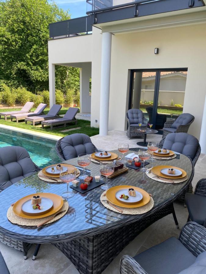 La Villa Des Trois Pins Andernos-les-Bains Buitenkant foto
