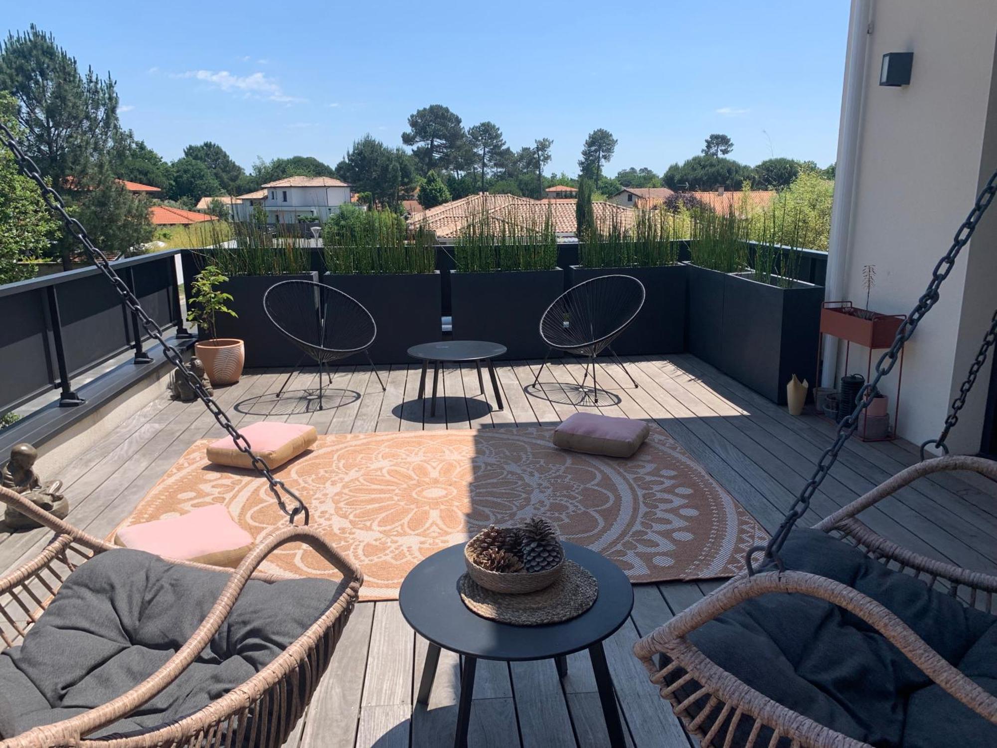 La Villa Des Trois Pins Andernos-les-Bains Buitenkant foto